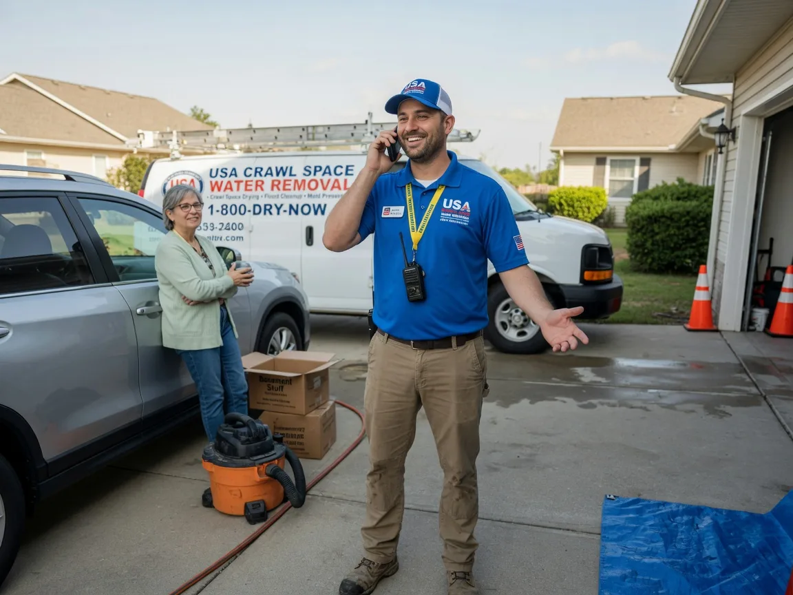 Crawl Space Water Removal Milfay, OK FAQs